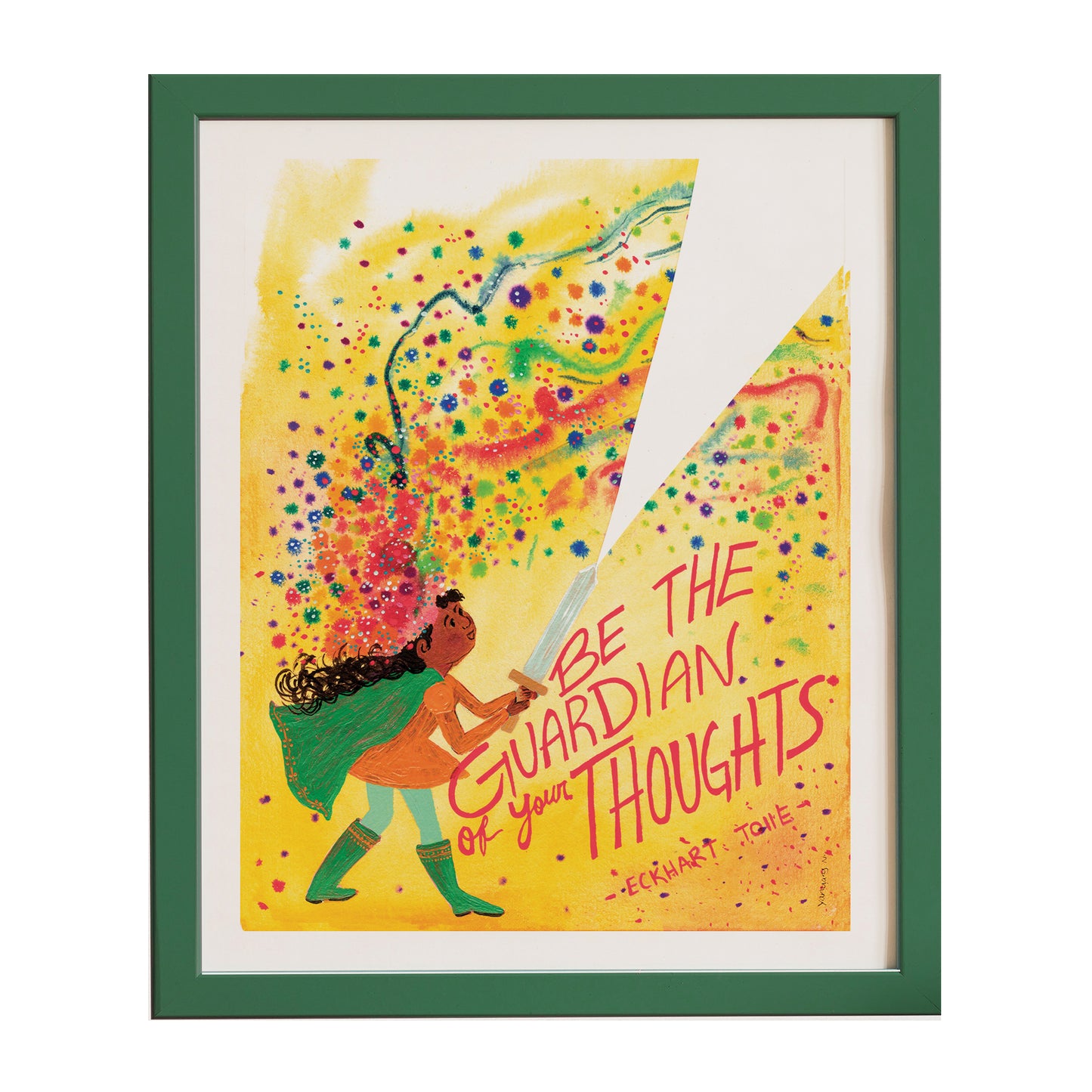 Guardian of Thoughts - Archival Art Print