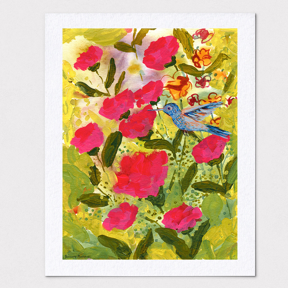 Humming Bird Dreams - Archival Fine Art Print