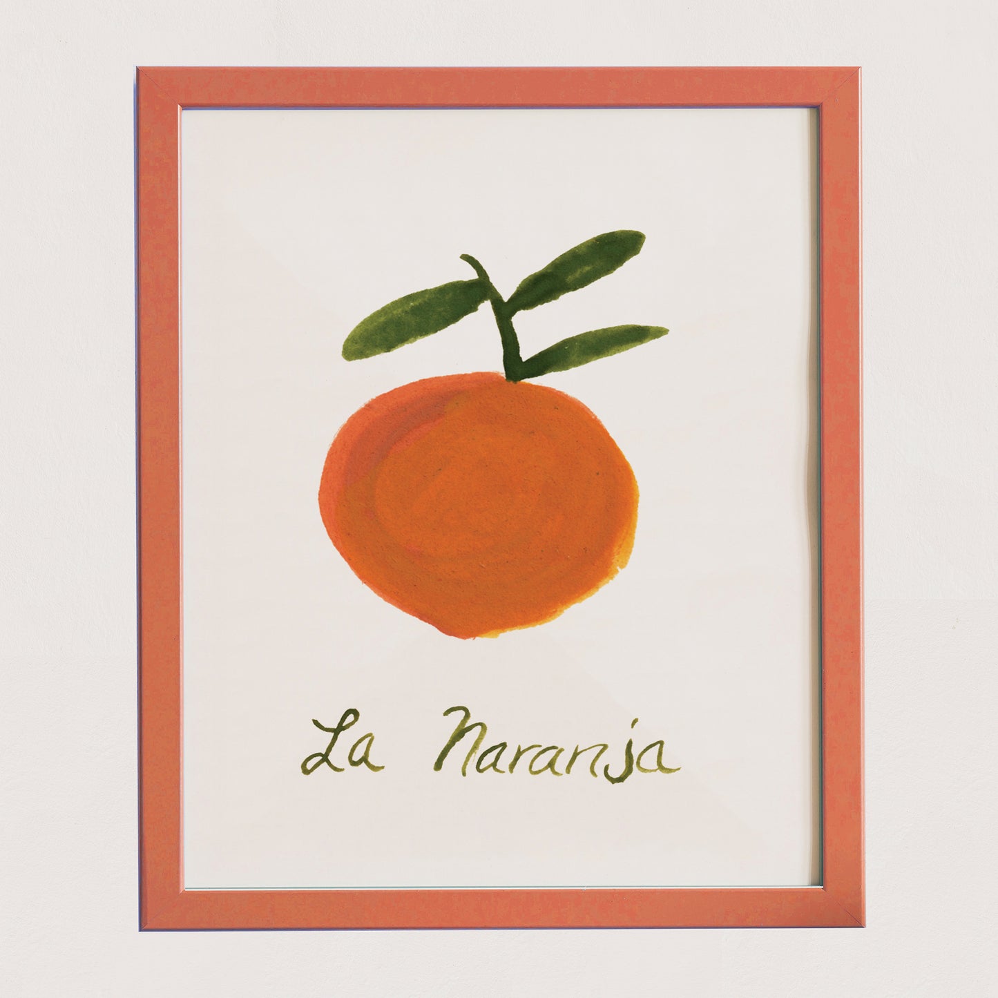 La Naranja (The Orange) - Archival Art Print
