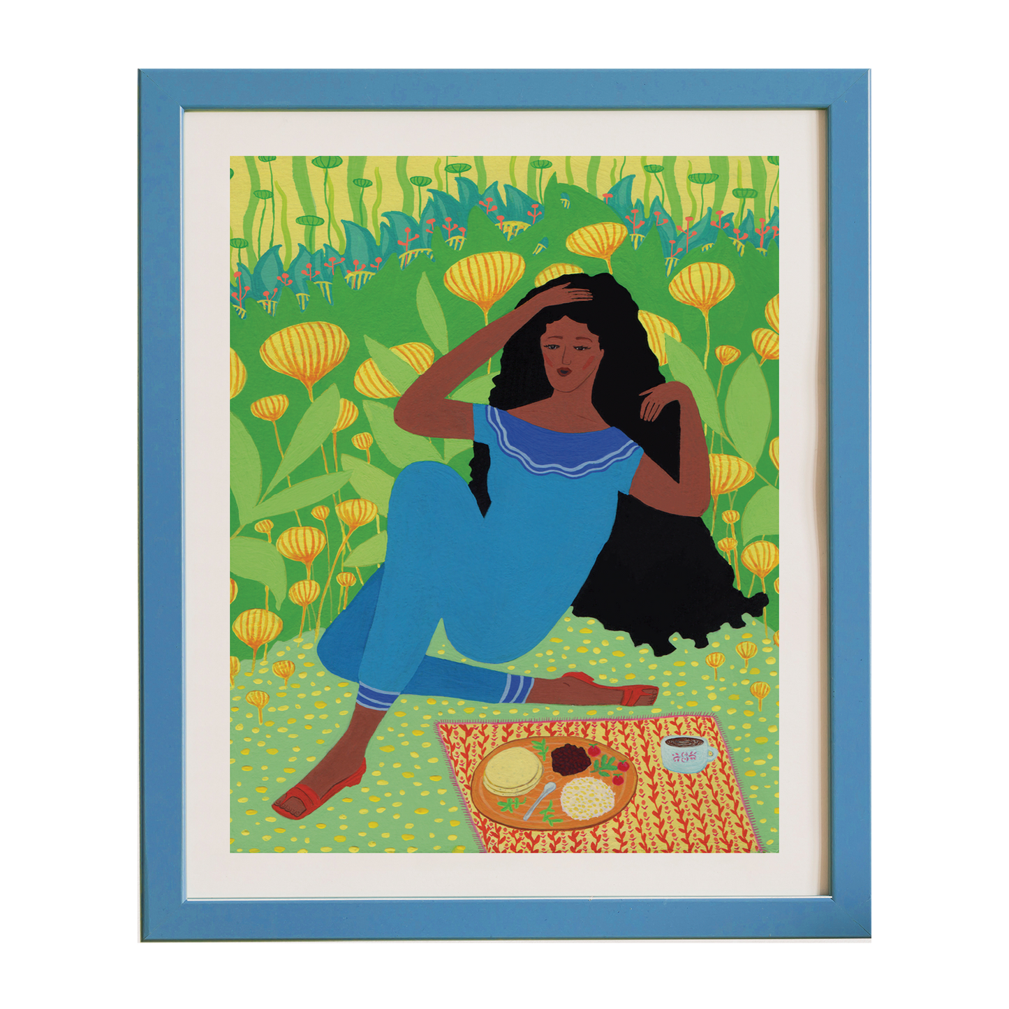Rosinda Takes a Break - Archival Art Print