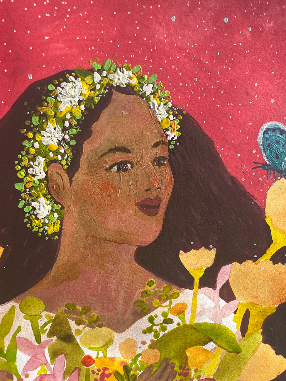 The Grateful One - Original Painting