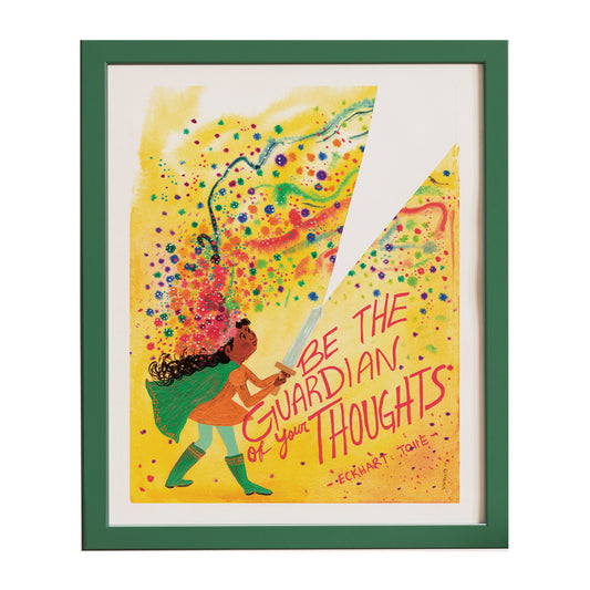 Guardian of Thoughts - Archival Art Print