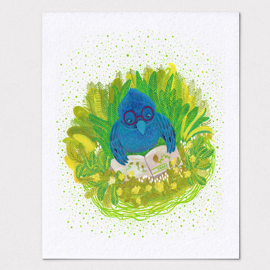 Indigo Bunting - Archival Fine Art Print