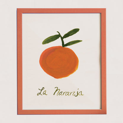 La Naranja (The Orange) - Archival Art Print