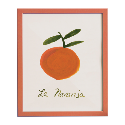 La Naranja (The Orange) - Archival Art Print