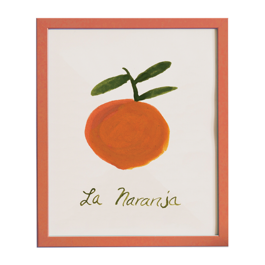 La Naranja (The Orange) - Archival Art Print