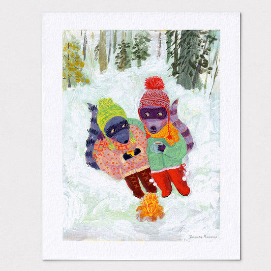 Winter Friends - Archival Fine Art Print