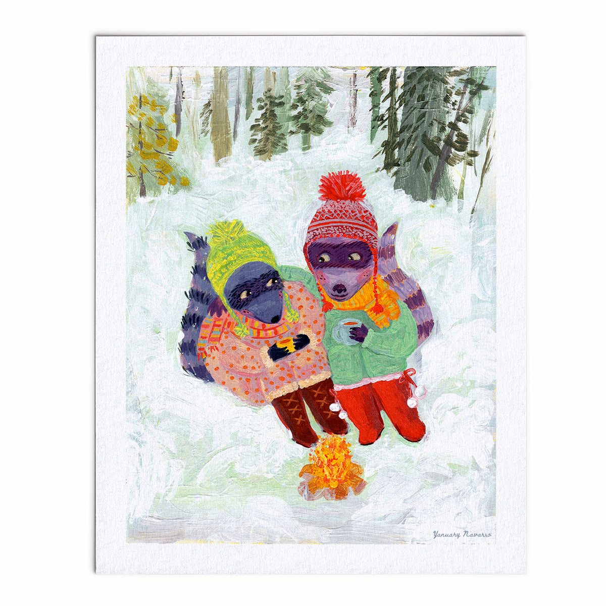 Winter Friends - Archival Fine Art Print