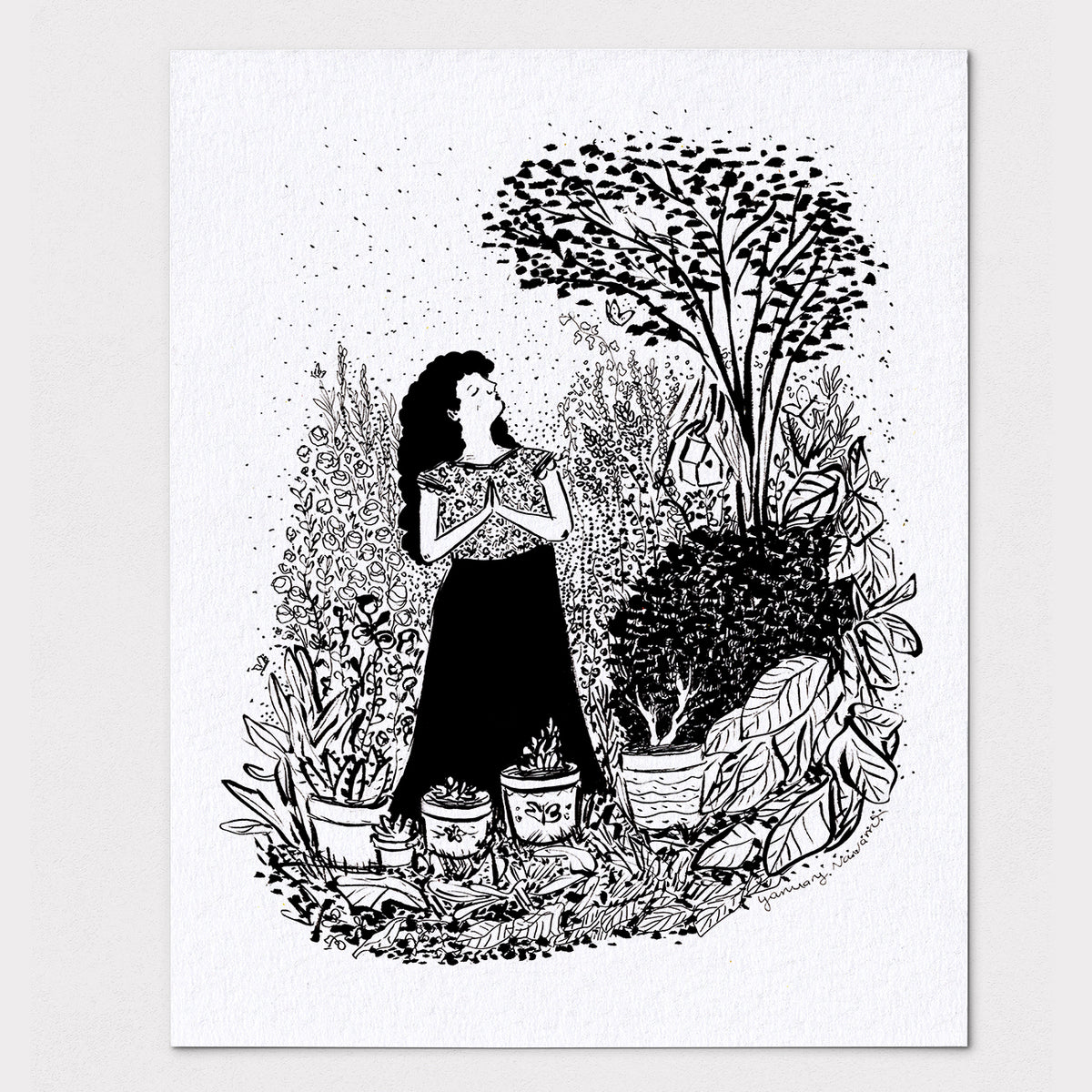 Nourishing My Garden - Archival Fine Art Print