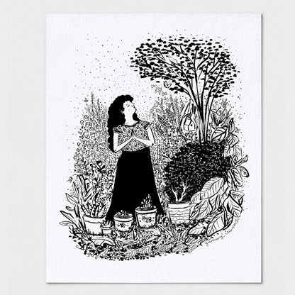 Nourishing My Garden - Archival Fine Art Print