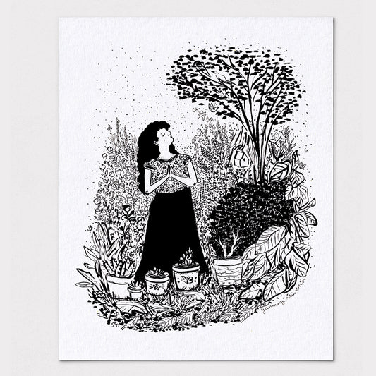 Nourishing My Garden - Archival Fine Art Print