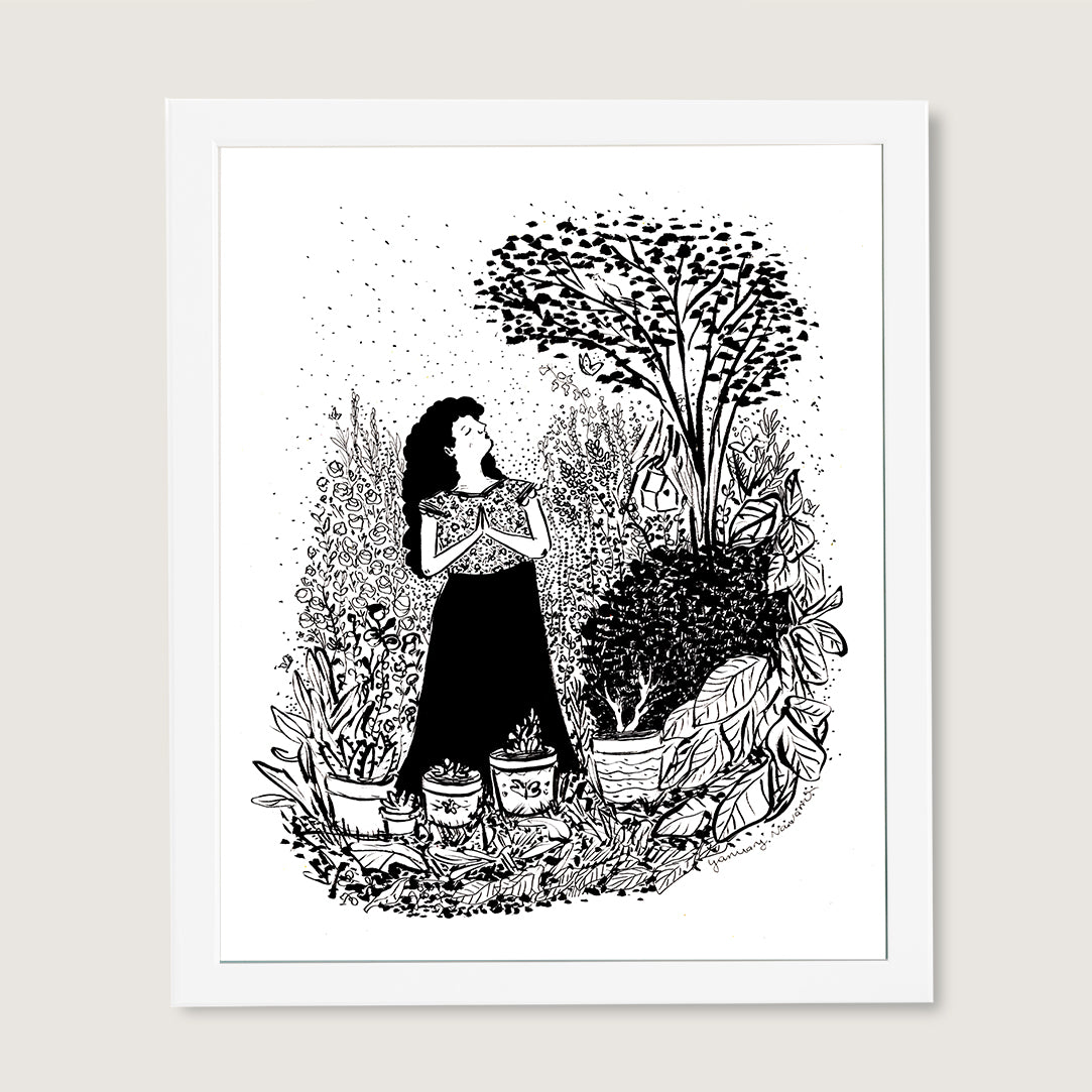 Nourishing My Garden - Archival Print