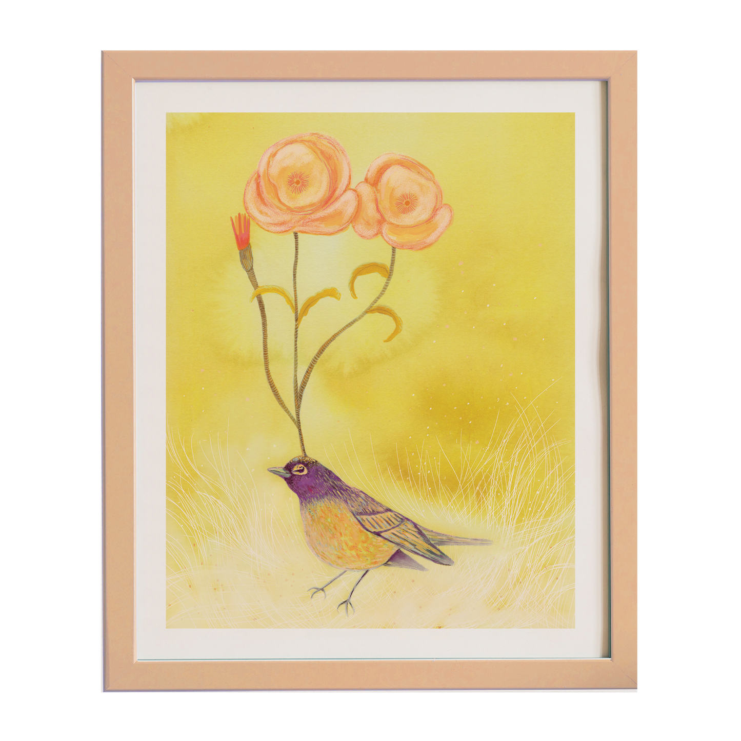 Summer Song Bird - Archival Art Print