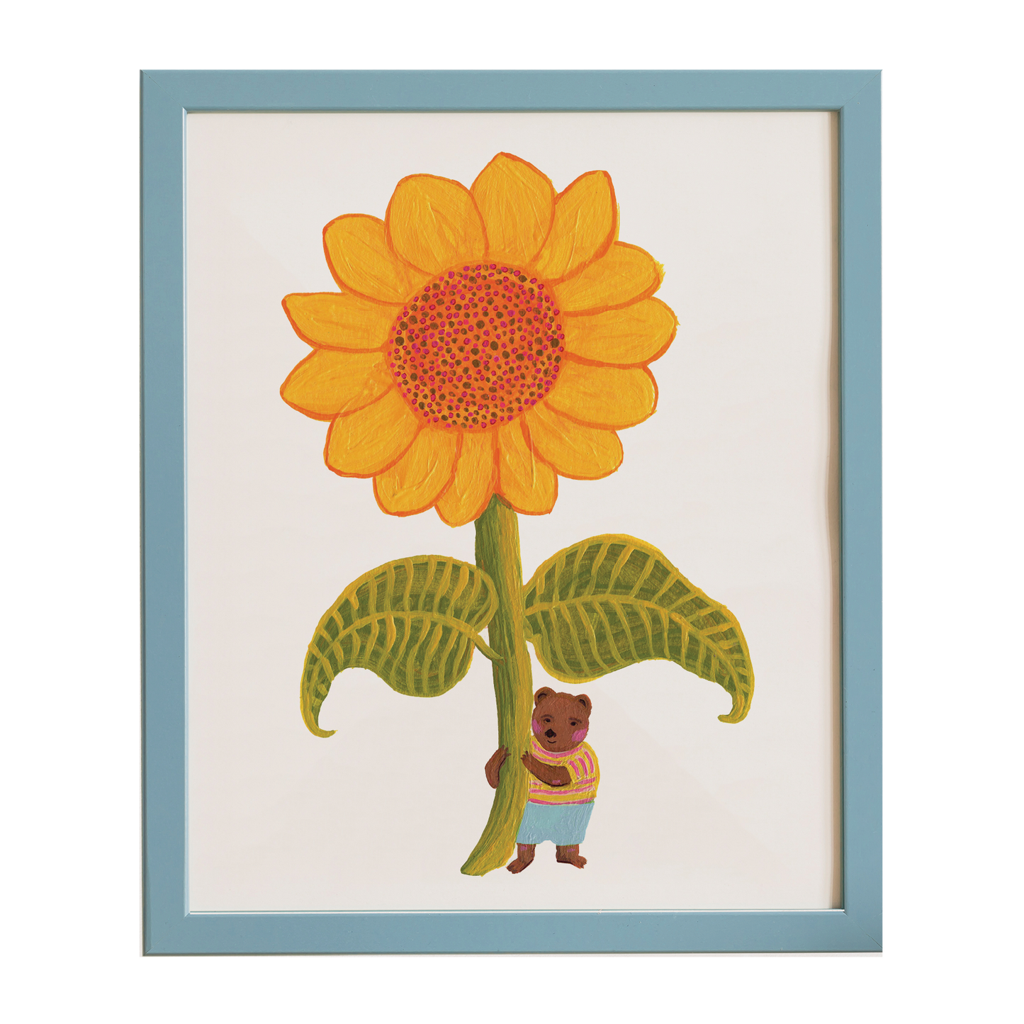 Sunflower Bear - Archival Art Print
