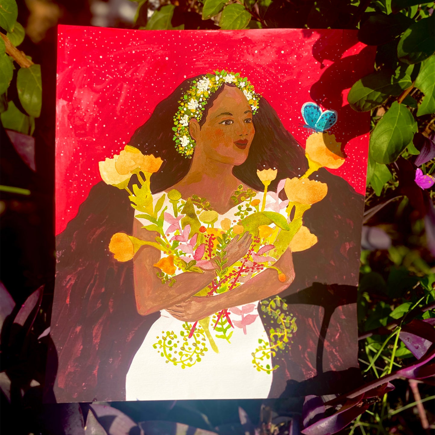 The Grateful One - Original Painting