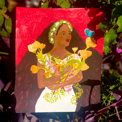 The Grateful One - Original Painting